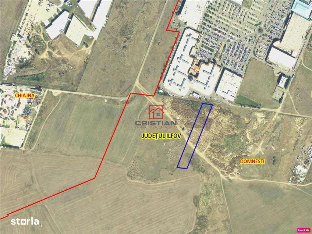 Vanzare teren Domnesti - Chiajna - Centura, ILFOV - Imagine principală: 2/3