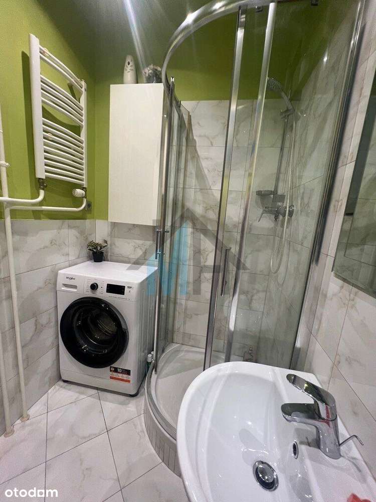 Metro!2 pokoje z balkonem, Cegła, niski budynek!-17