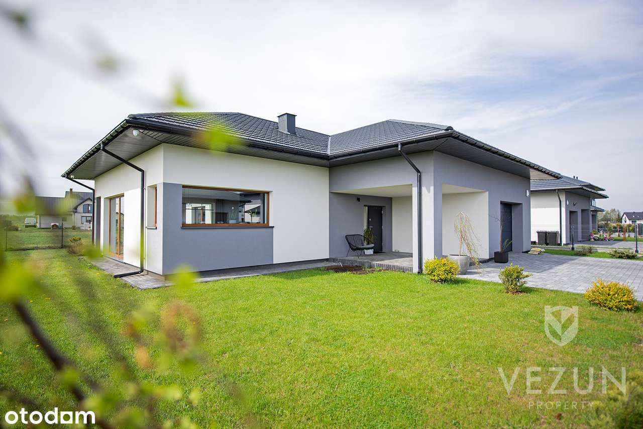 Dom parterowy o pow. 202 mkw,  pokoje, WYSOKI STANDARD-19