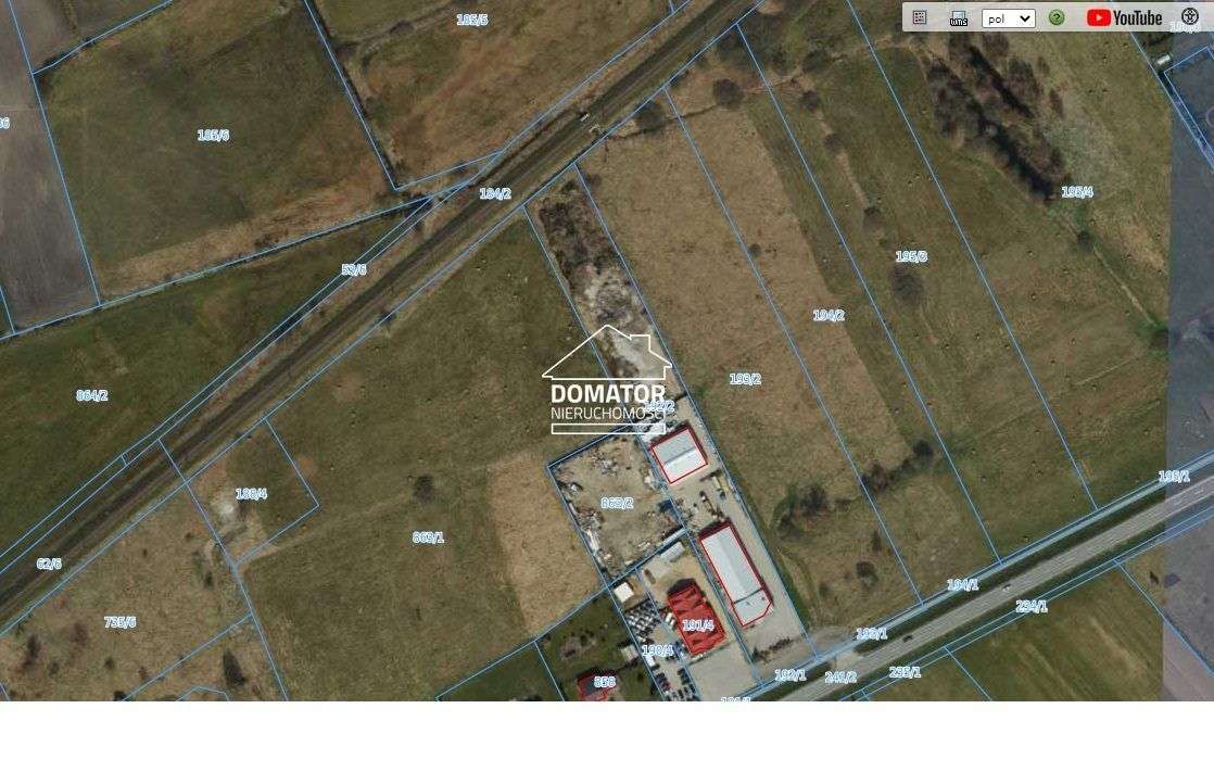 Działka 9825 m2, Lubowidz - Pełny obrazek: 1/3