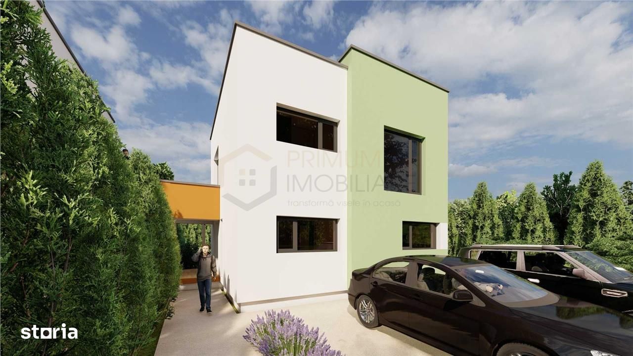 Duplex individual - teren 388 mp - zona foarte buna