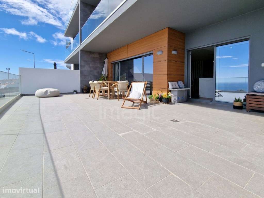 Apartamento T3 com terraço com 144,88 m2 e barbecue coberto - Ericeira-0