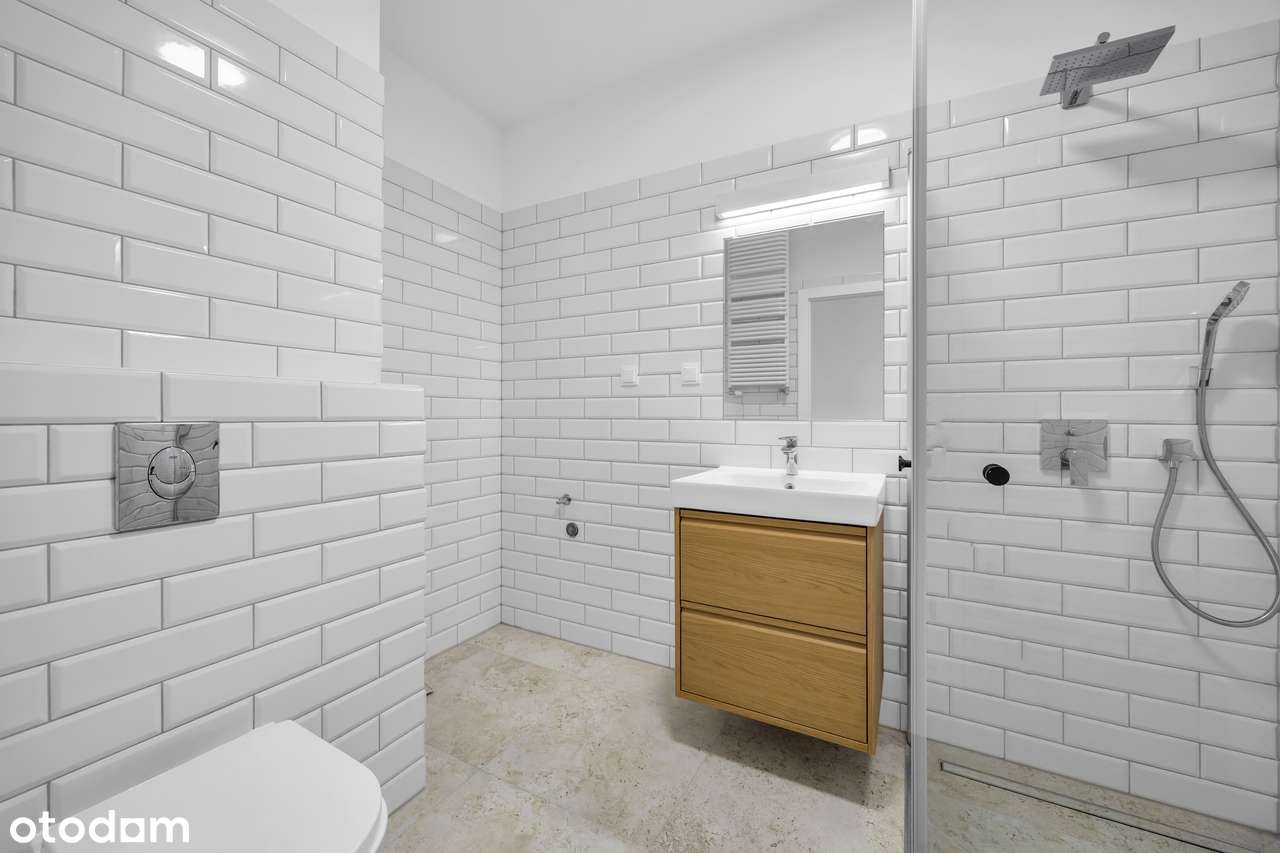 2 pok. Nowe, wykończone, jasne -trójstronna ekspozycja, narożny balkon-9