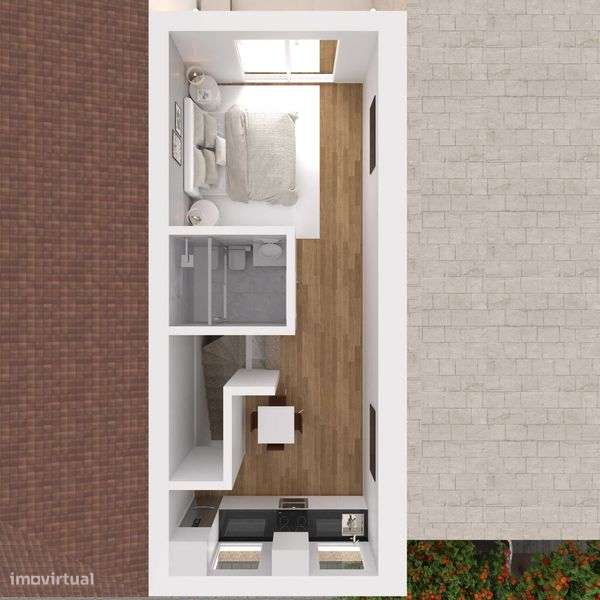 2 Frações T0 para venda na zona histórica, em fase de construção!! - Grande imagem: 4/12