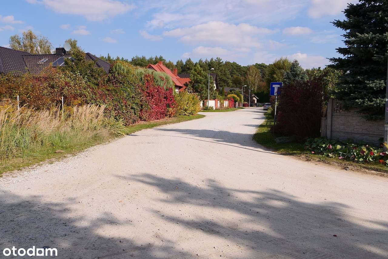 Kamionki, ul. Topolowa, działka 1000m2, MPZP-10