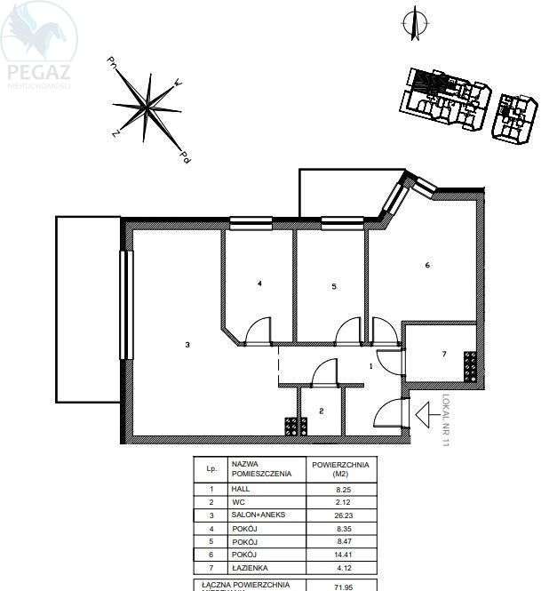 Piękny apartament z tarasem i widokiem na Wartę - Pełny obrazek: 4/17