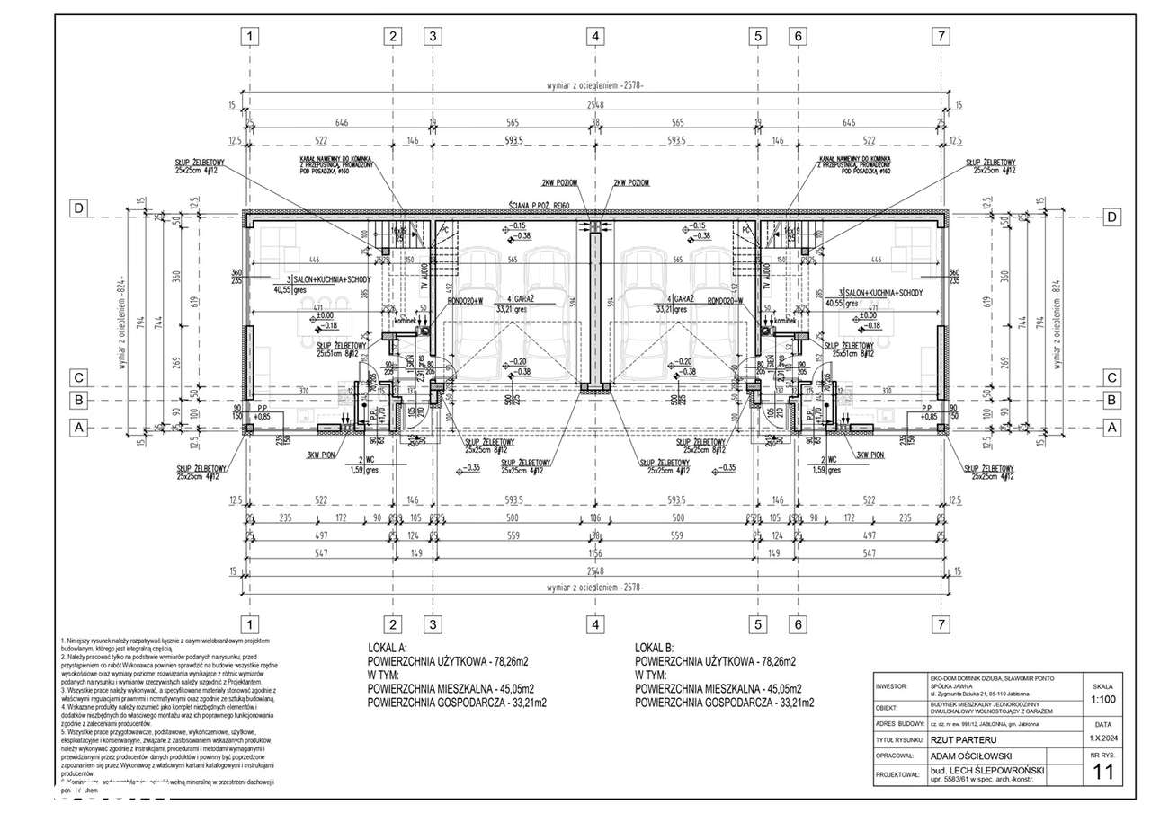Dom Dwulokalowy na granicy Warszawa/Jabłonna - Pełny obrazek: 4/5