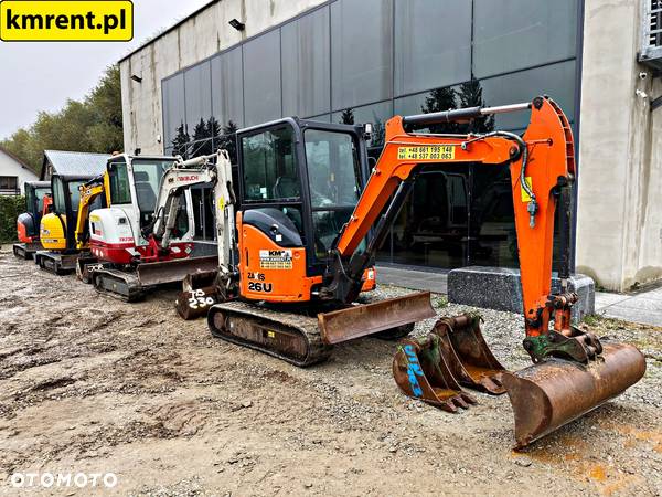 Hitachi ZX 26 U-5A CR MINI-KOPARKA  2017R. | JCB 8018 8026 8030 CAT 302.4 - 4