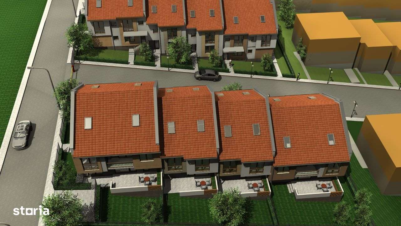 Apartament 3 dormitoare, pod mansardabil, gradina, loc parcare-12