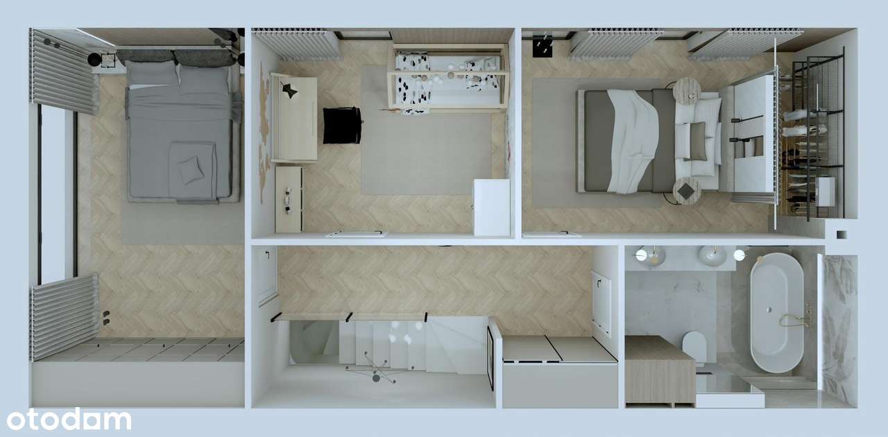 Apartament z garażem i tarasem - Przełajka STAN DEWELOPERSKI-16