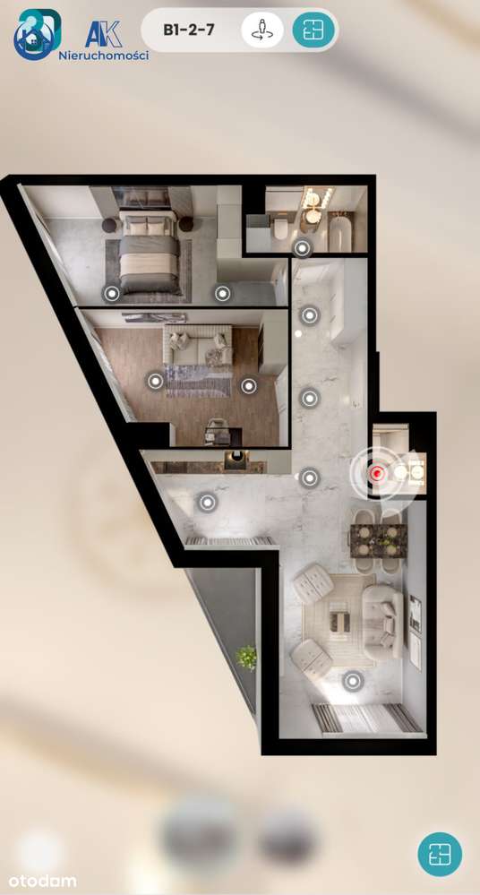 Nowe 3-pokojowe mieszkanie- wykończenie pod klucz-1