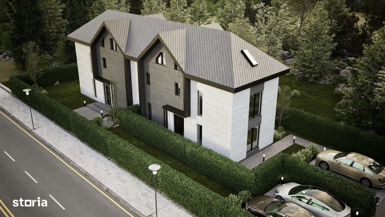 Casa deosebita P+1+M. Constructie noua. Strada asfaltata - Imagine principală: 4/10