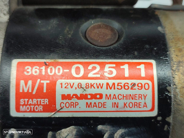 Motor De Arranque Hyundai Atos (Mx) - 5