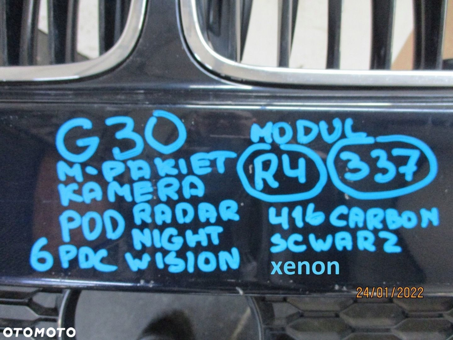 Zderzak BMW 5 G30 G31 M PAK 6X PDC KAMERA XENON - 14
