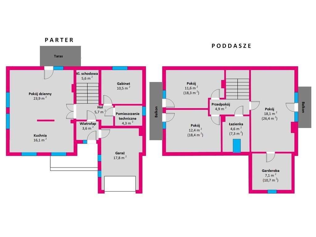 Dom z fotowoltaiką, działka 15 ar Chmielnik - Pełny obrazek: 4/19