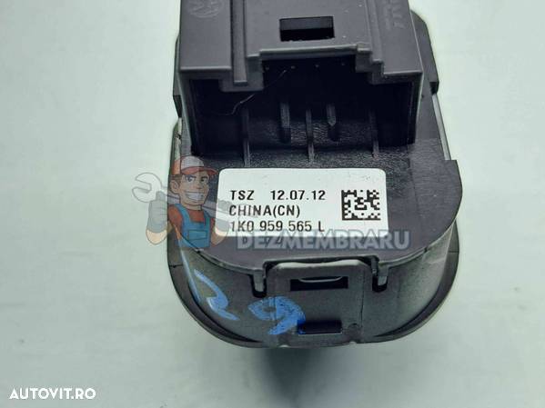 Buton reglaj oglinzi Volkswagen Passat B7 (365) Variant [Fabr 2010-2014] 1K0959565L - 4