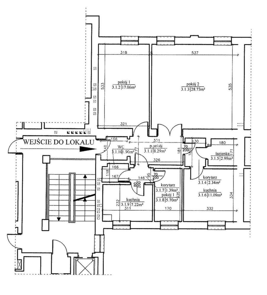 Mieszkanie z potencjałem w samym Centrum-19
