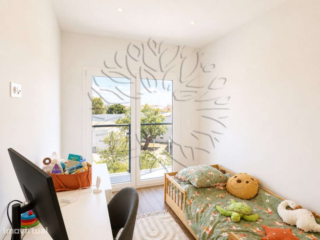 T2 + 1 Duplex usado como novo em Montijo centro-9