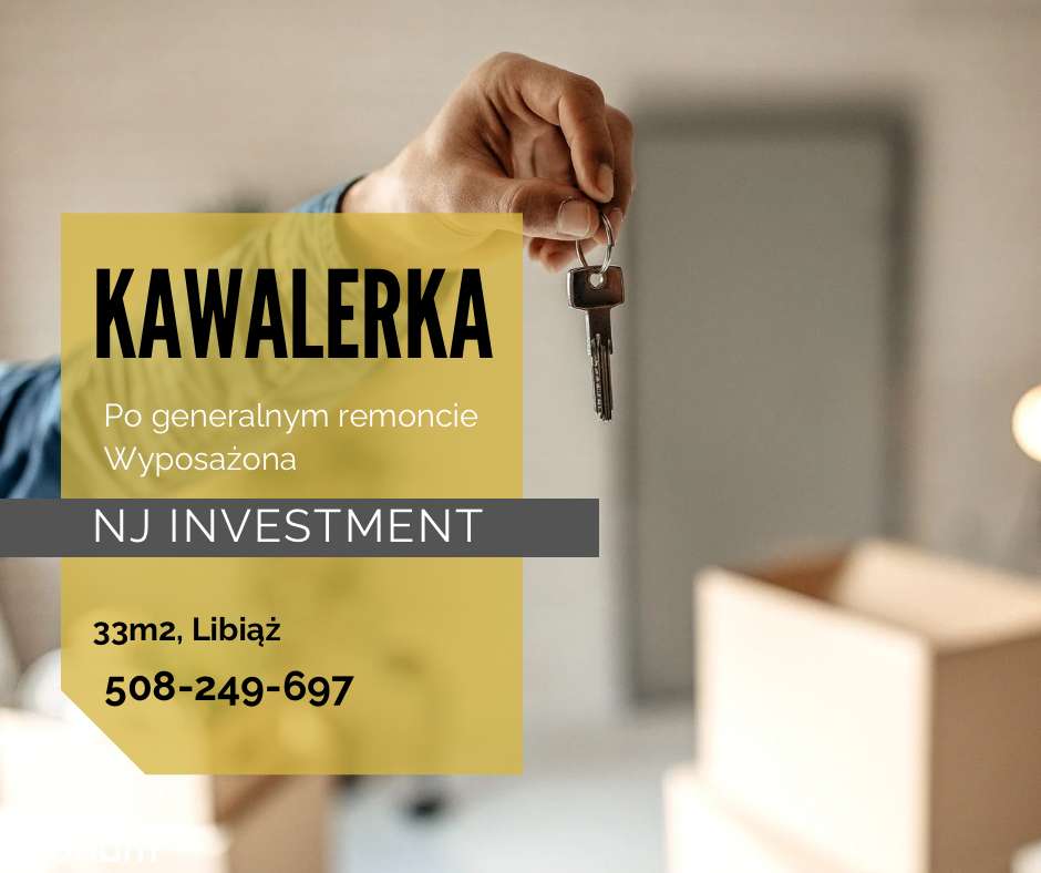 Kawalerka w Libiążu po generalnym remoncie BALKON 33M2-0