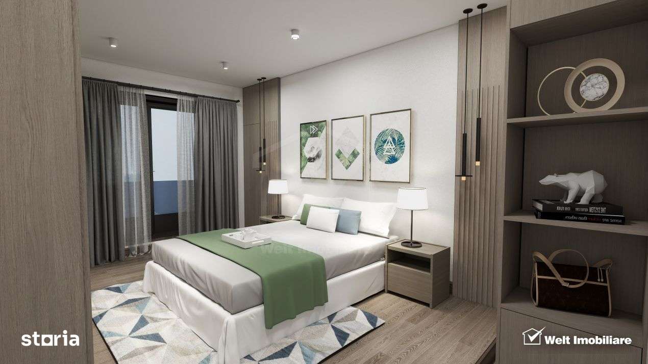 Apartament 4 camere, 3 dormitoare, 2 bai, 2 parcari - Wings Zorilor - Imagine principală: 5/10