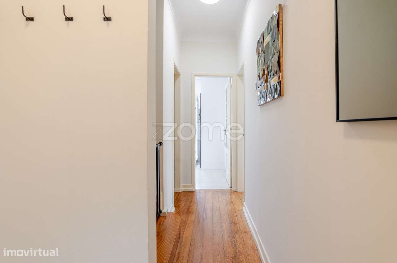 Moradia T3 renovada com jardim nas Antas-15
