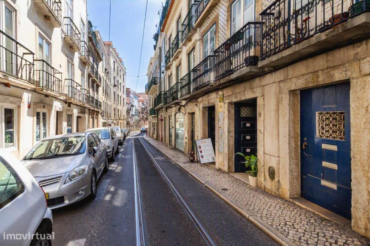 T2+1 com varandas na Rua dos Poiais de São Bento, lisboa, em Prédio Po-18
