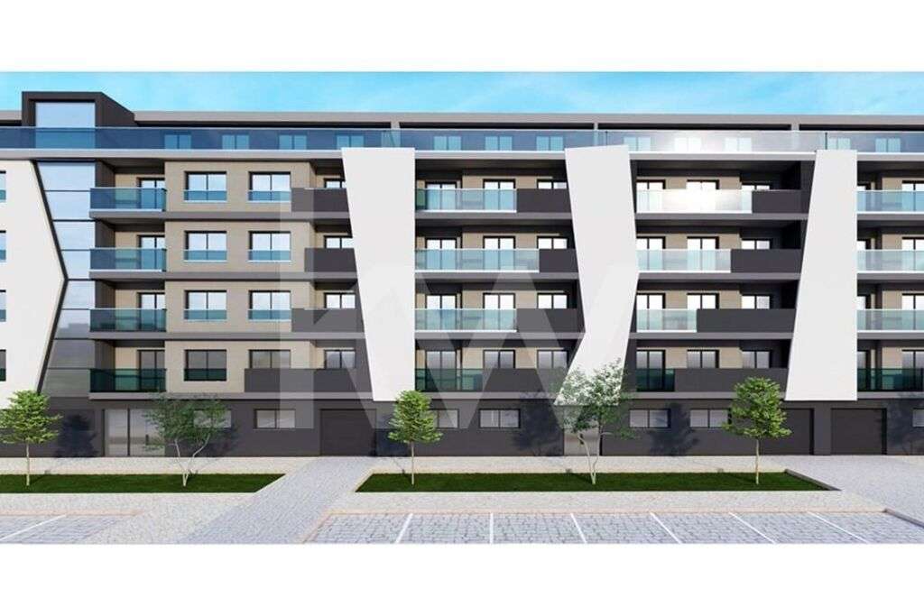 Apartamento T3 em construção, com garagem e varandas. Acabamentos de l - Grande imagem: 1/6