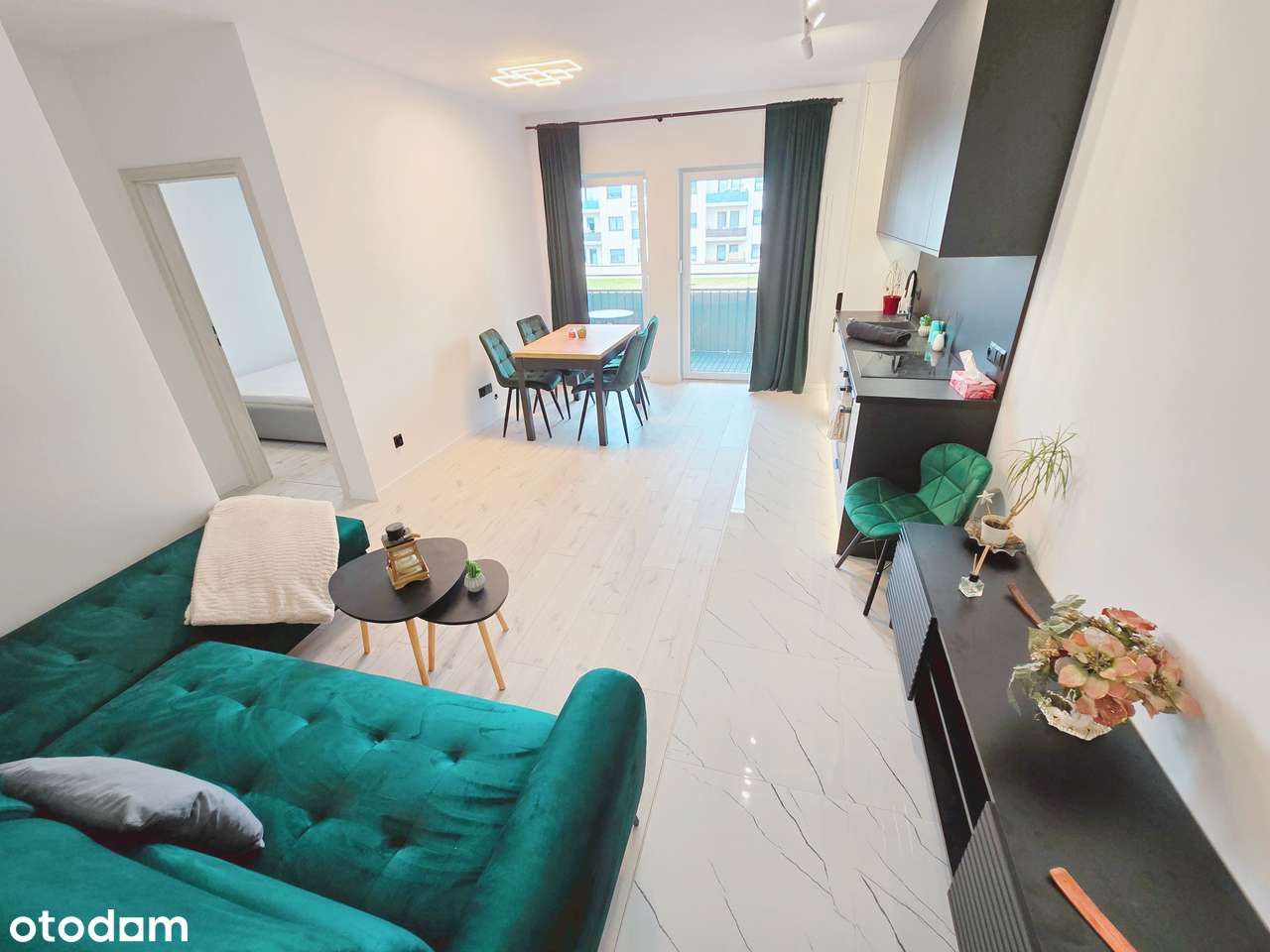 Mieszkanie 2 pokoje  Balkon Parking Winda Nowe Budownictwo - Pełny obrazek: 5/19