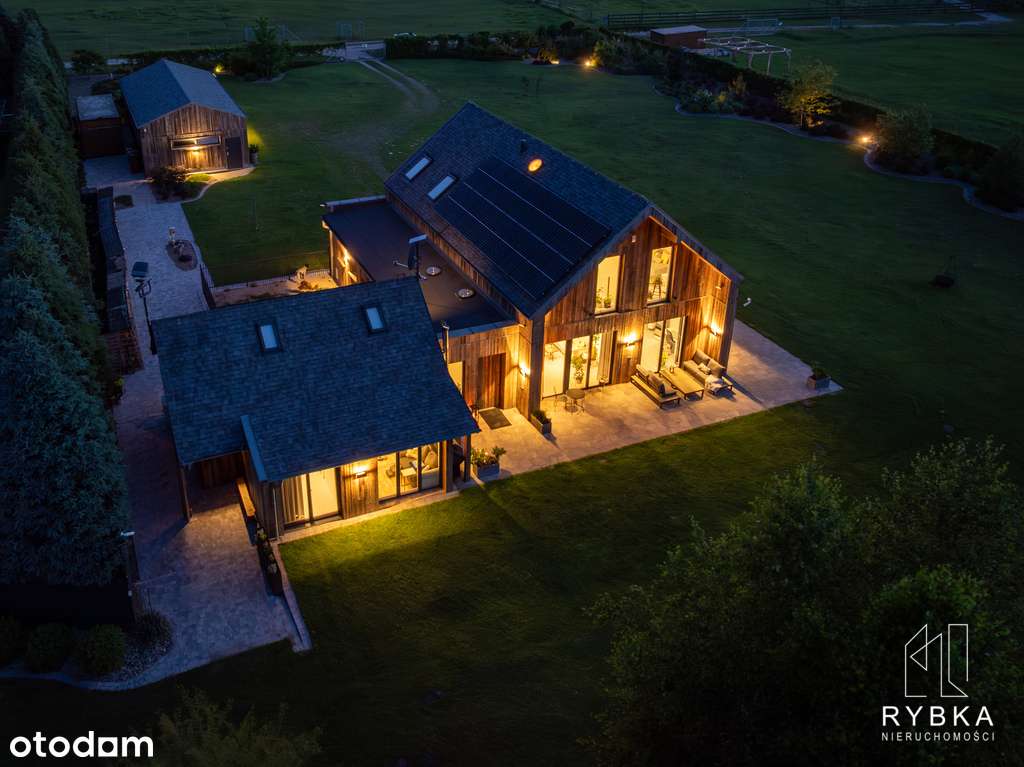 Zjawiskowy dom ze stawami tuż przy lesie-5