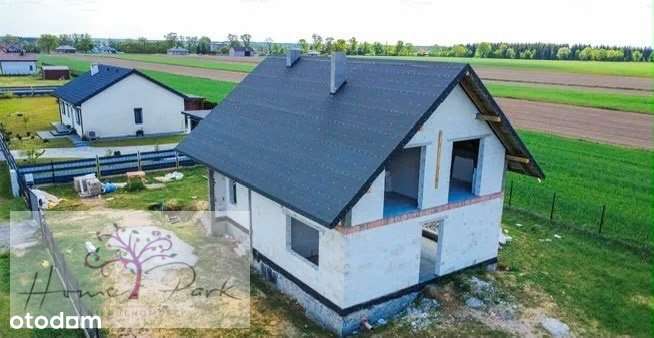 Dom w stanie surowym 132m2 | działka 1280m2