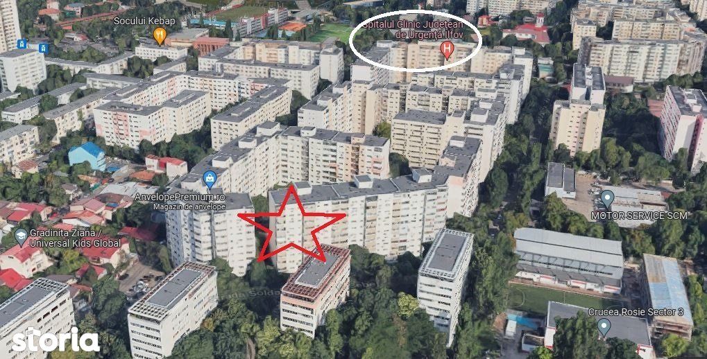 str. Soldat Nicolae Sebe, Apartament cu 2 camere decomandate - 58 mp