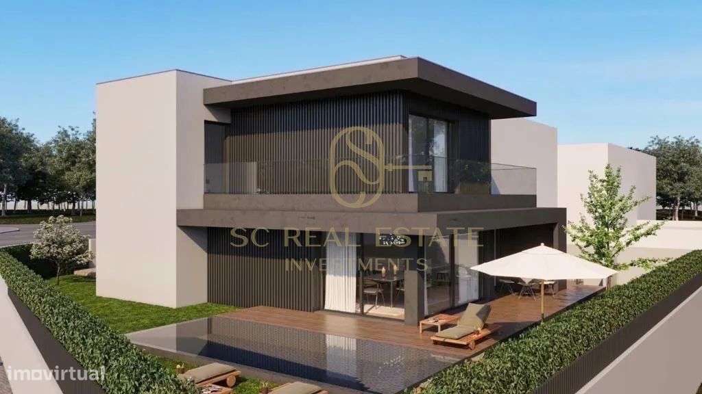 Terreno Gaveto Projeto Aprovado Moradia com Piscina - Grande imagem: 3/13