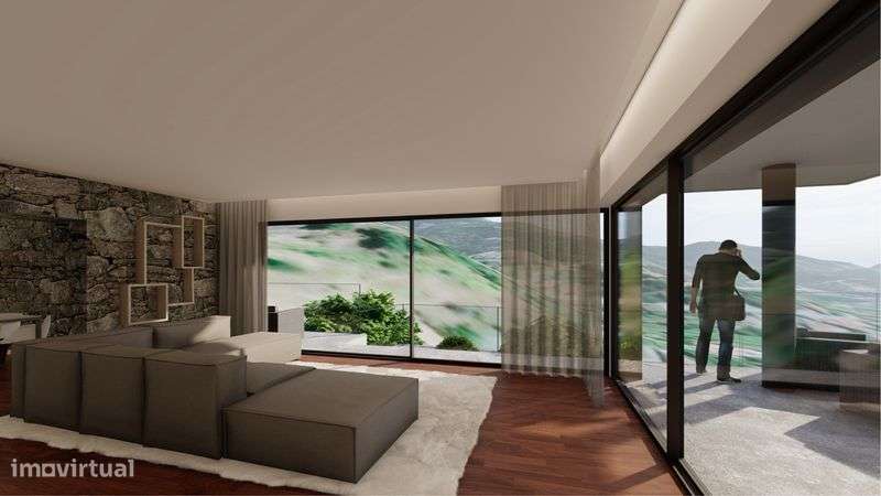 Moradia em pedra para recontruçao com projecto e vistas panoramicas - Grande imagem: 4/12