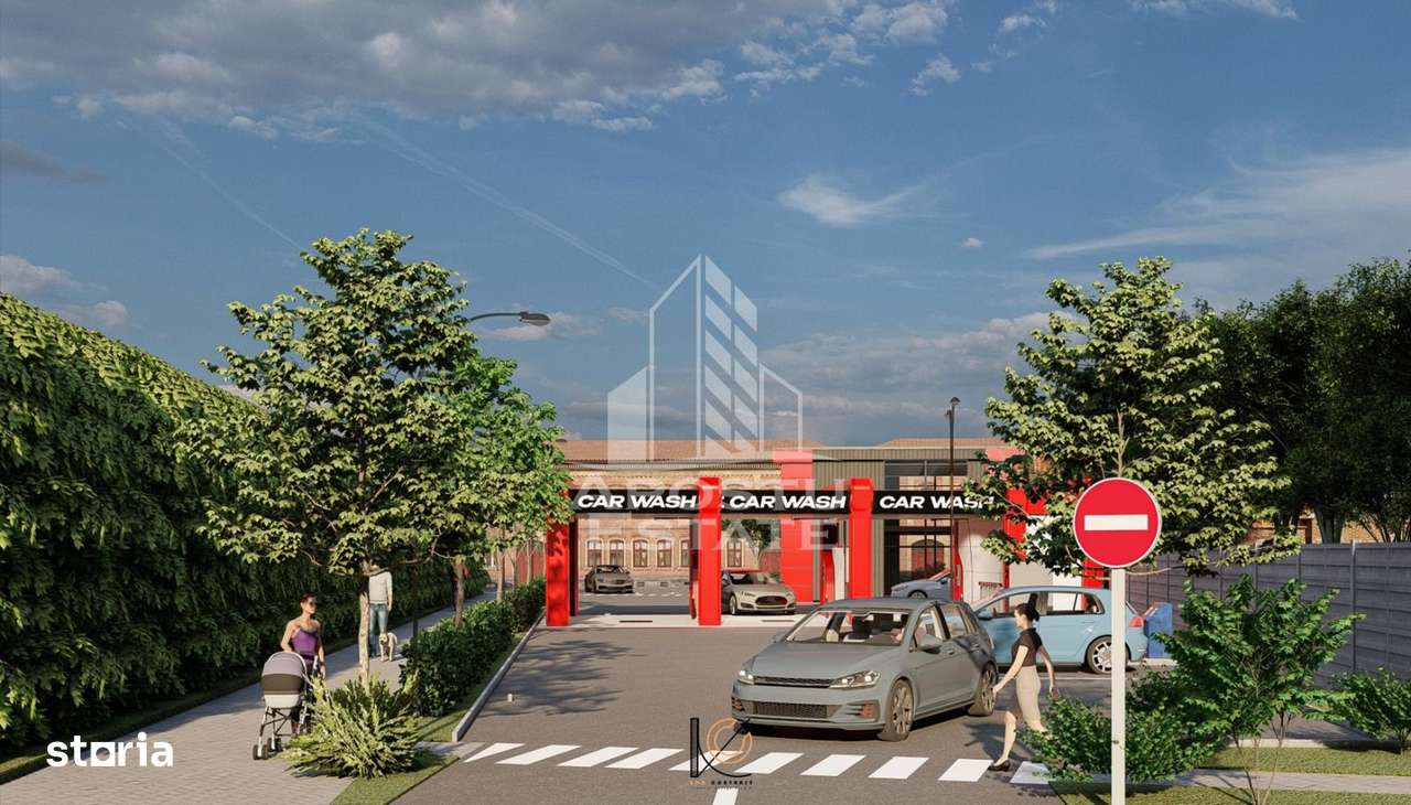 Teren pentru spalatorie auto, in centrul comunei Giarmata - Imagine principală: 2/4