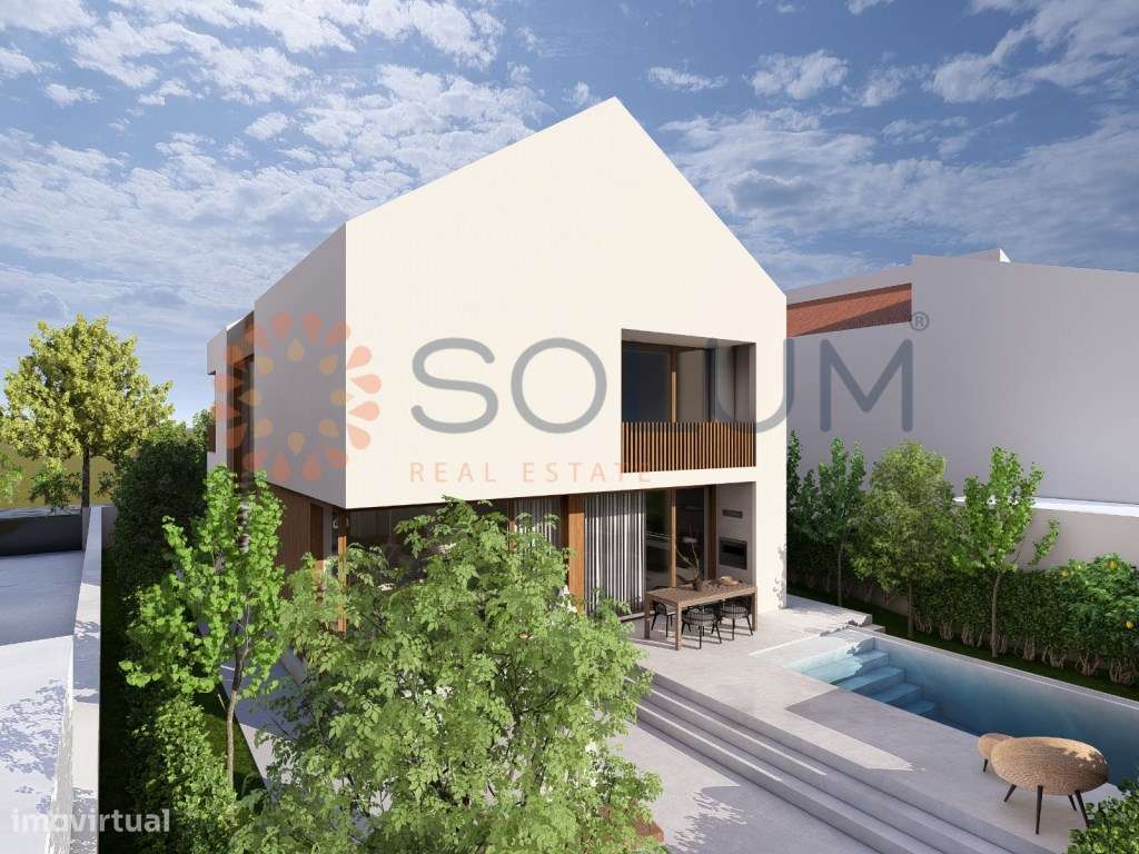 Moradia Contemporânea com Piscina e Design Moderno - Montijo-37
