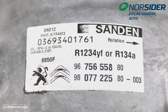 Compressor do ar condicionado Citroen C4 Cactus|14-18 - 3