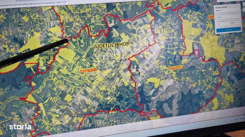 teren agricol Bihor - Chislaz 5280 mp - Imagine principală: 5/6