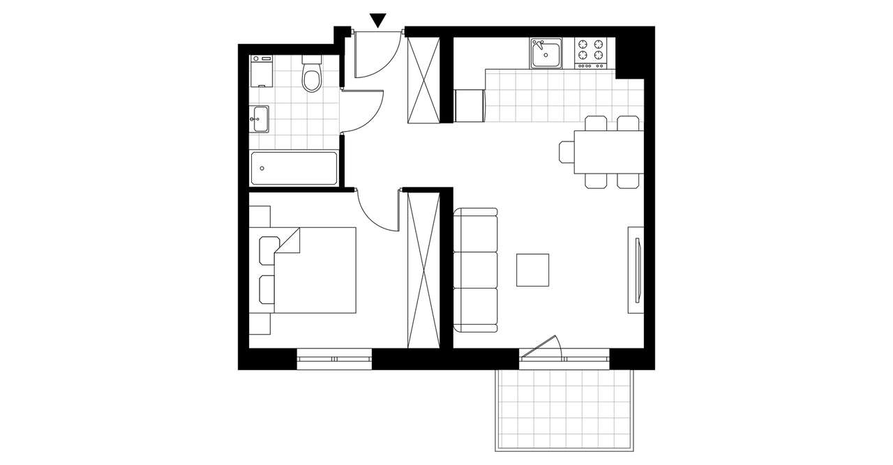 Montano | mieszkanie 2-pok. | B4/1/20 - Pełny obrazek: 4/9