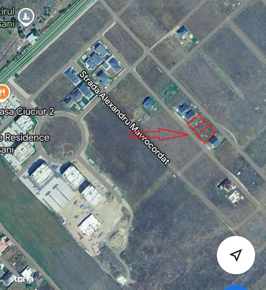 Teren Focșani-460 mp-d=15 ml - Imagine principală: 2/4