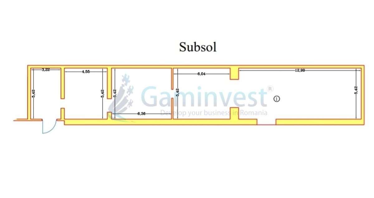 Spatiu comercial ultracentral de 315 mp,Oradea,Bihor,Gaminvest,V4221C - Imagine principală: 2/5