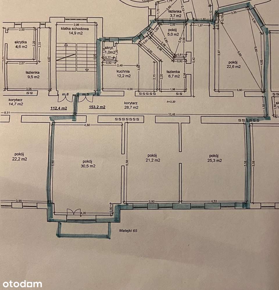 Przestronne 5-pokojowe mieszkanie z balkonem - Pełny obrazek: 2/18