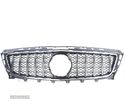 GRELHA FRONTAL PARA MERCEDES CLS C218 11-14 PRETO CROMADO - 3