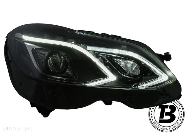 Faruri LED compatibile cu Mercedes E Class W212 Facelift Design - 2