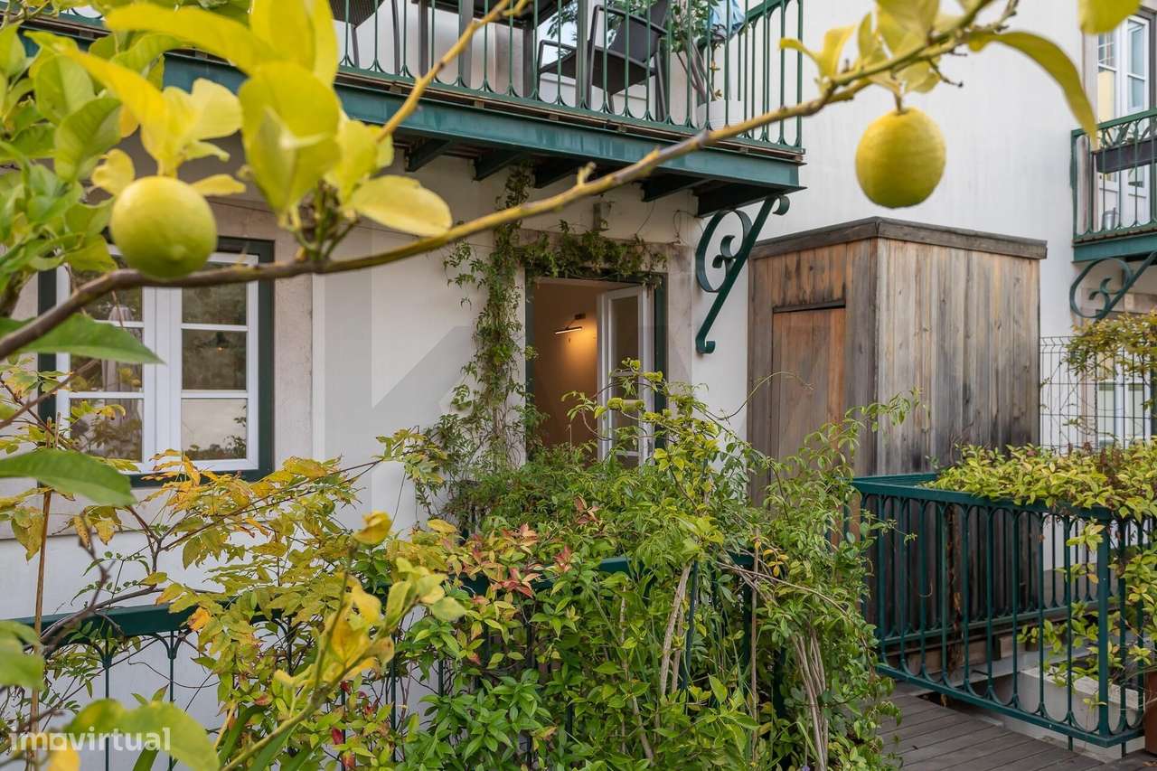 T2 Moderno com Terraço de 70m2 e Estacionamento na Estrela - Grande imagem: 5/47