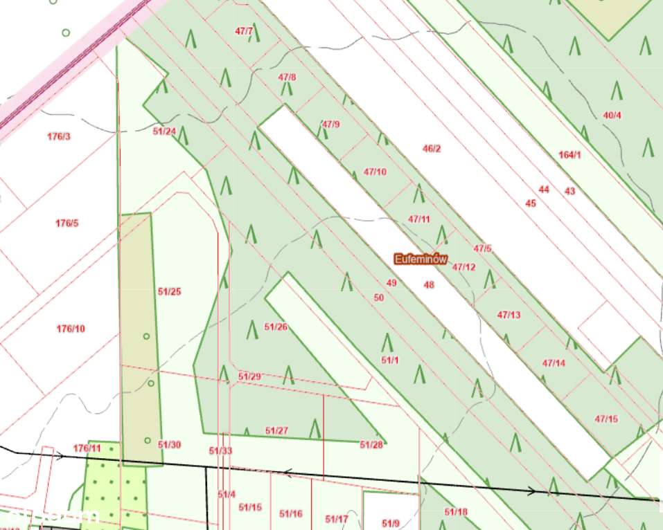Działka 1000 m² pod dom jednorodzinny – Eufeminów. Aktualna WZ-tka!!! - Pełny obrazek: 4/4