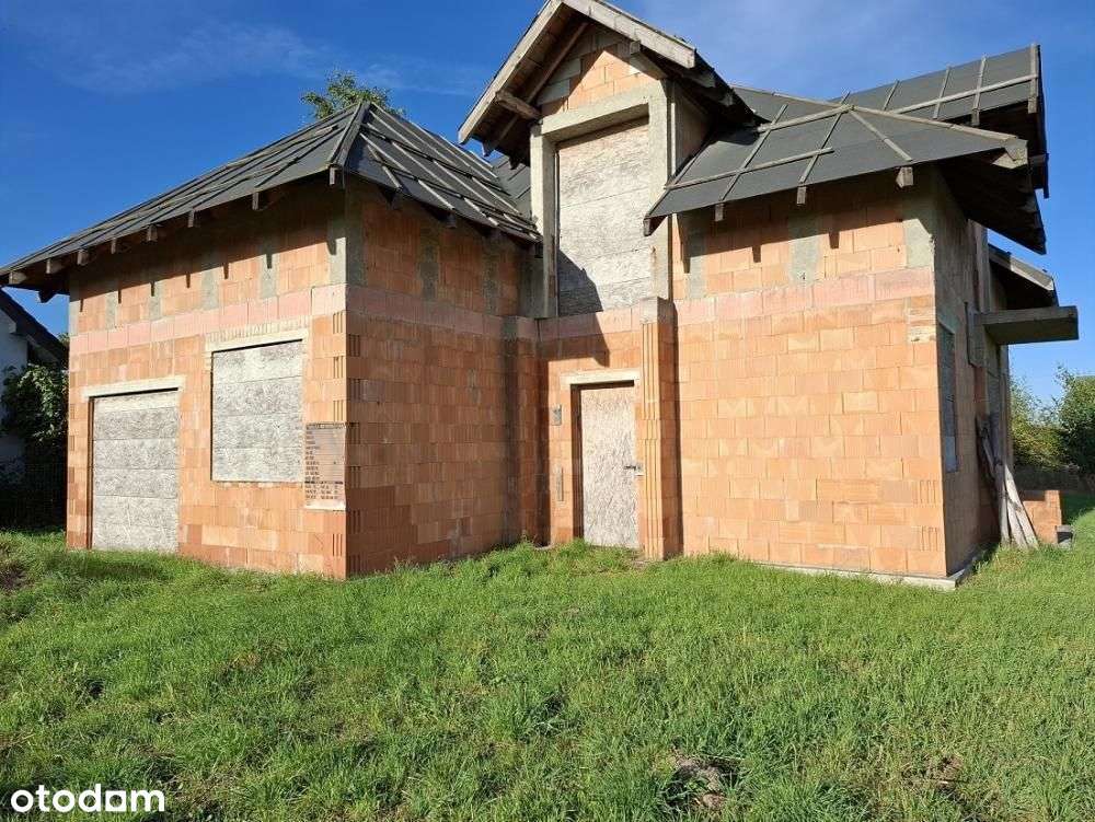 Kaźmierz ul. Borowikowa - dom w stanie surowym otwartym-1