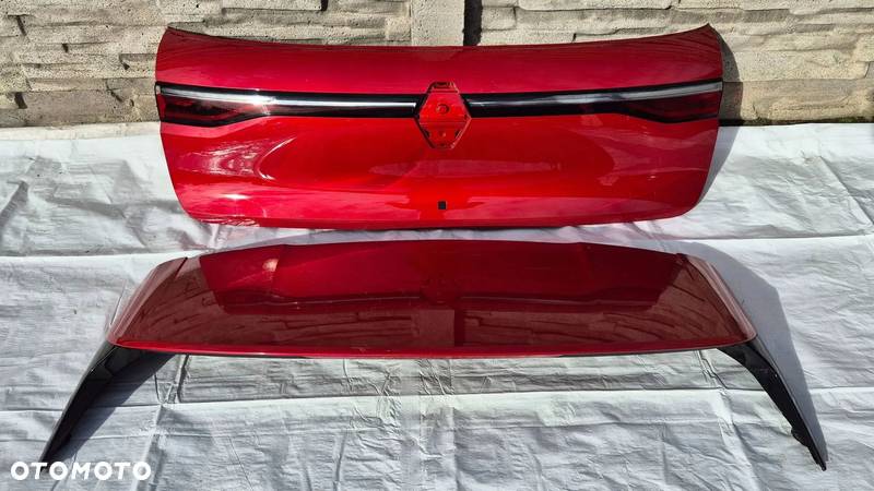 RENAULT MEGANE V E-TECH 22-24 blenda spoiler daszek klapy tylnej - 1