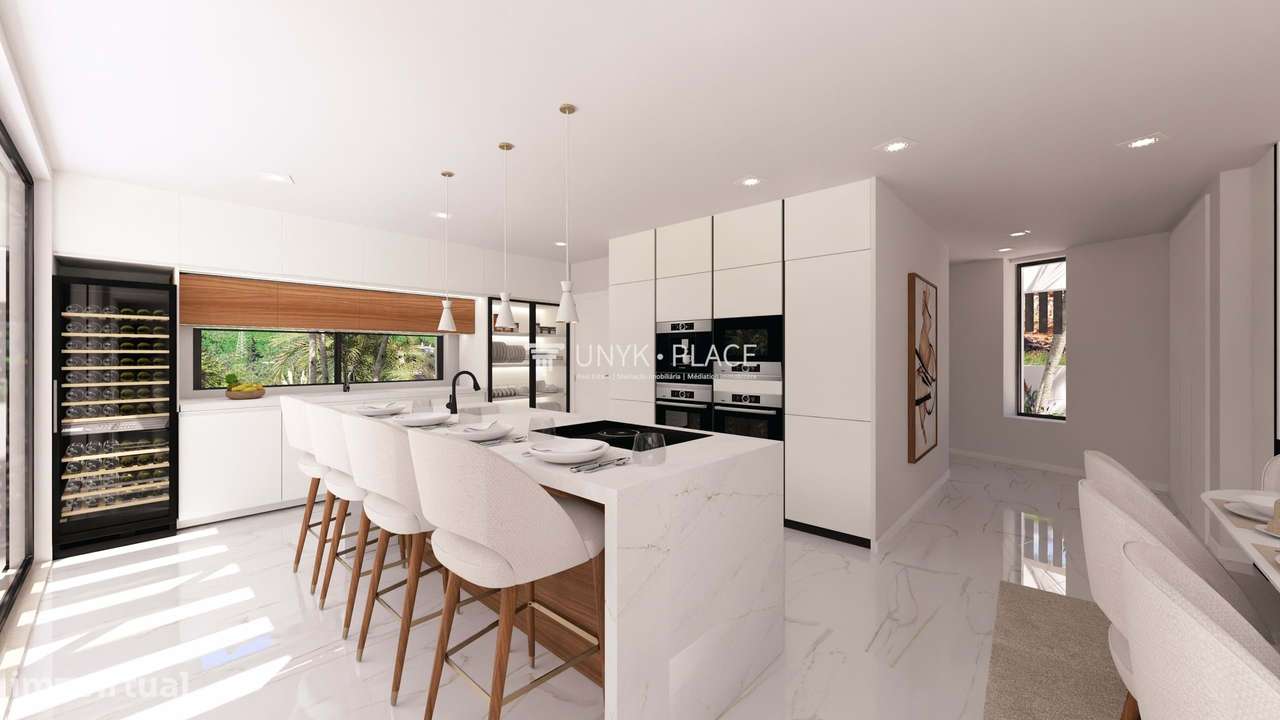 Moradia Contemporânea 3 Quartos com Vista para o Golfe – Alcantarilha,-8