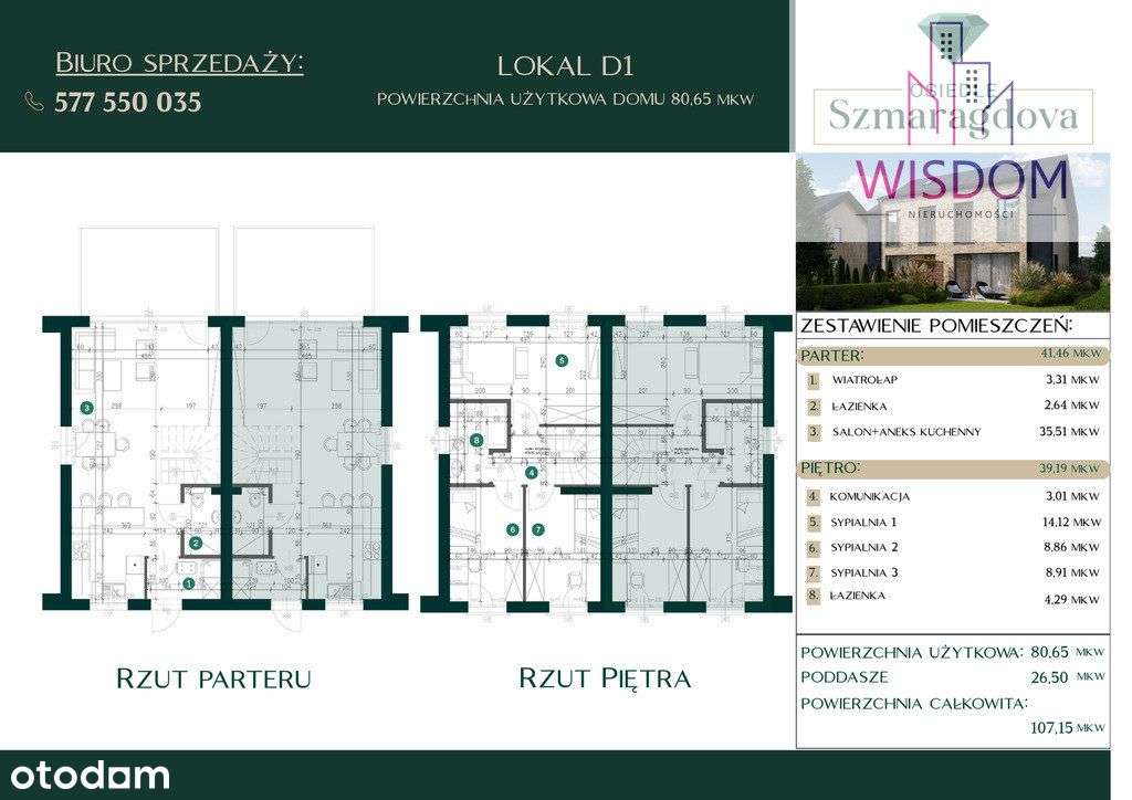 Dom bliźniak Osiedle Szmaragdova 2 (deweloperski) - Pełny obrazek: 4/10