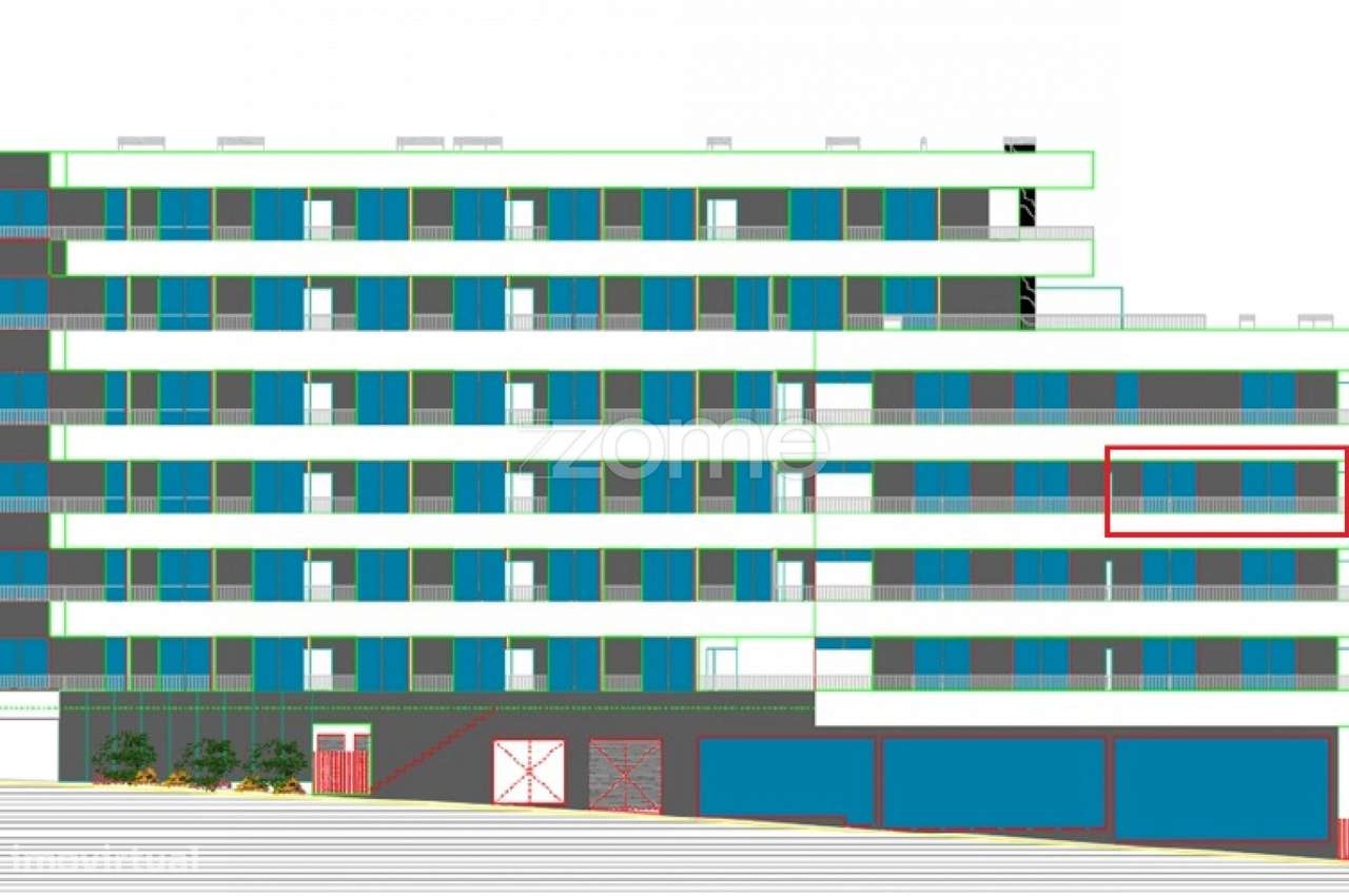 Apartamento T2 c/ Varanda, Freamunde, Paços de Ferreira (Fração AP) - Grande imagem: 1/17
